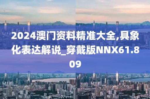 2024澳门资料精准大全,具象化表达解说_穿戴版NNX61.809