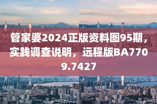 管家婆2024正版资料图95期，实践调查说明，远程版BA7709.7427