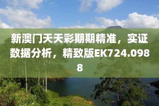 新澳门天天彩期期精准，实证数据分析，精致版EK724.0988