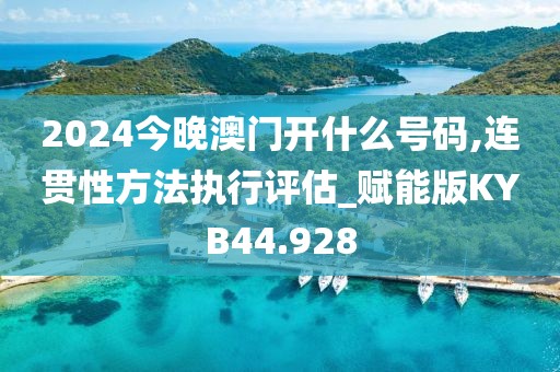 2024今晚澳门开什么号码,连贯性方法执行评估_赋能版KYB44.928