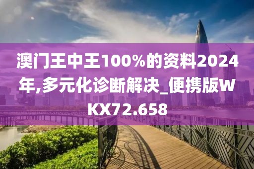 澳门王中王100%的资料2024年,多元化诊断解决_便携版WKX72.658