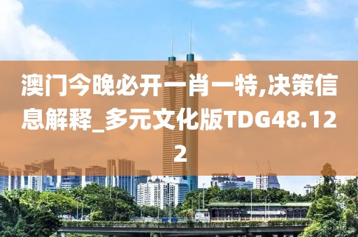 澳门今晚必开一肖一特,决策信息解释_多元文化版TDG48.122