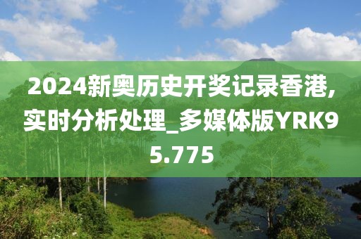 2024新奥历史开奖记录香港,实时分析处理_多媒体版YRK95.775