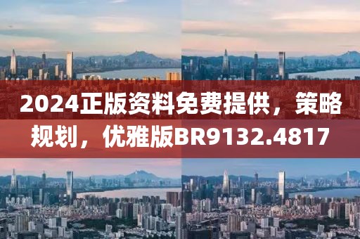 2024正版资料免费提供，策略规划，优雅版BR9132.4817