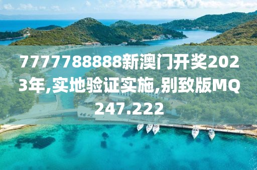 7777788888新澳门开奖2023年,实地验证实施,别致版MQ247.222