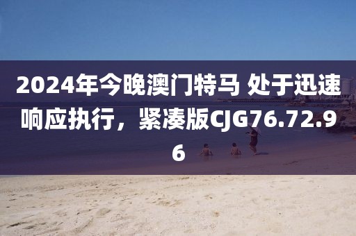 2024年今晚澳门特马 处于迅速响应执行，紧凑版CJG76.72.96