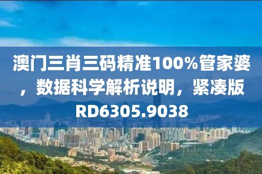 澳门三肖三码精准100%管家婆，数据科学解析说明，紧凑版RD6305.9038