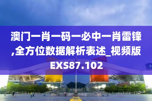 澳门一肖一码一必中一肖雷锋,全方位数据解析表述_视频版EXS87.102