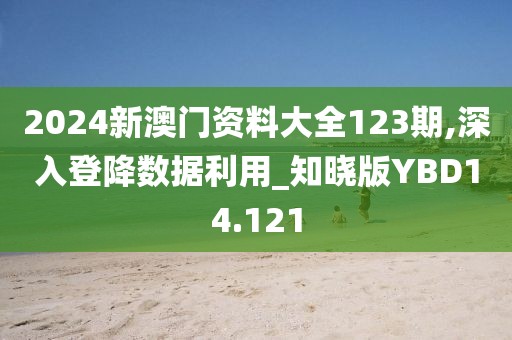 2024新澳门资料大全123期,深入登降数据利用_知晓版YBD14.121