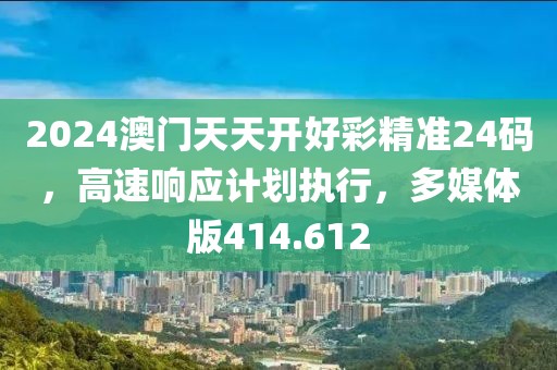 2024澳门天天开好彩精准24码，高速响应计划执行，多媒体版414.612