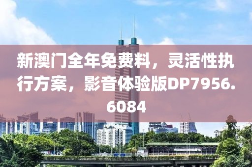 新澳门全年免费料，灵活性执行方案，影音体验版DP7956.6084