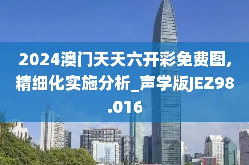 2024澳门天天六开彩免费图,精细化实施分析_声学版JEZ98.016