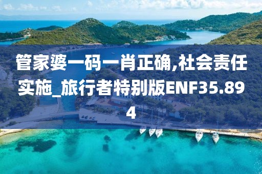 管家婆一码一肖正确,社会责任实施_旅行者特别版ENF35.894