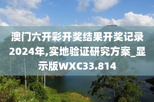 澳门六开彩开奖结果开奖记录2024年,实地验证研究方案_显示版WXC33.814
