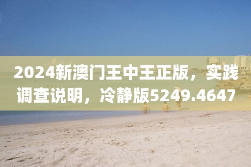 2024新澳门王中王正版，实践调查说明，冷静版5249.4647