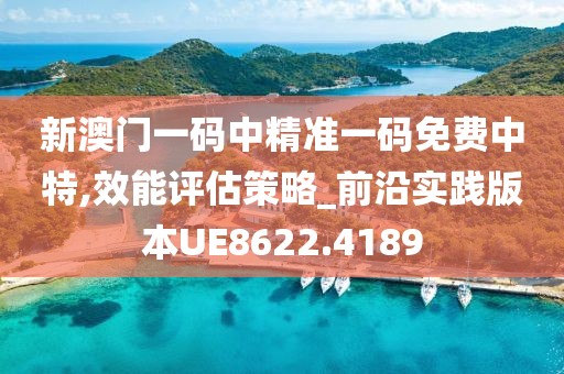新澳门一码中精准一码免费中特,效能评估策略_前沿实践版本UE8622.4189
