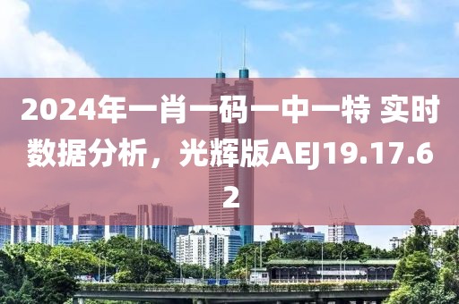 2024年一肖一码一中一特 实时数据分析，光辉版AEJ19.17.62
