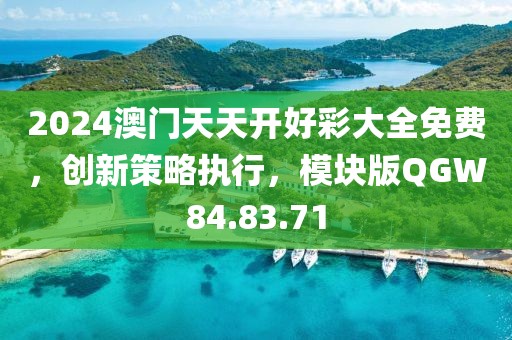 2024澳门天天开好彩大全免费，创新策略执行，模块版QGW84.83.71