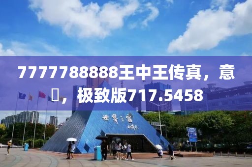 7777788888王中王传真，意見，极致版717.5458