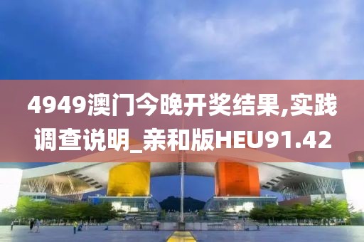 4949澳门今晚开奖结果,实践调查说明_亲和版HEU91.42