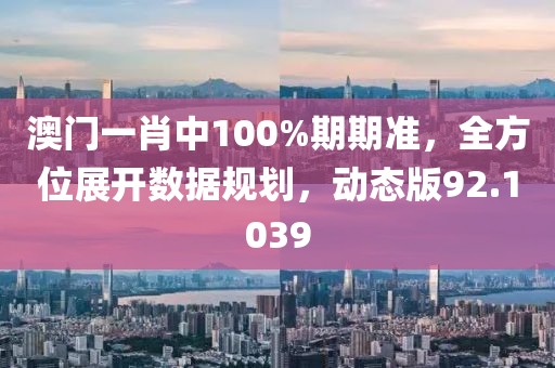 澳门一肖中100%期期准，全方位展开数据规划，动态版92.1039