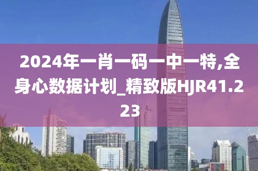 2024年一肖一码一中一特,全身心数据计划_精致版HJR41.223