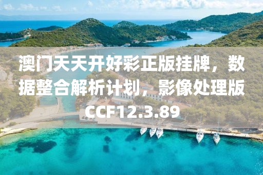 澳门天天开好彩正版挂牌，数据整合解析计划，影像处理版CCF12.3.89