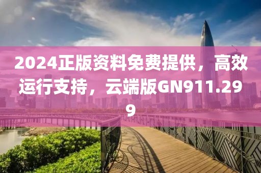 2024正版资料免费提供，高效运行支持，云端版GN911.299