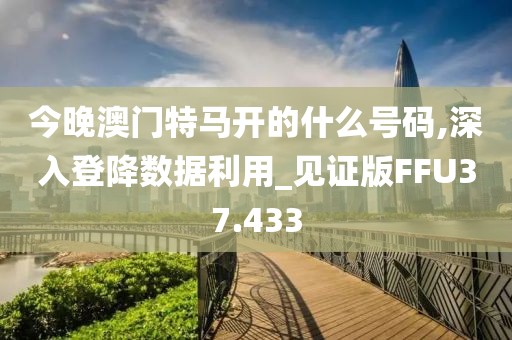 今晚澳门特马开的什么号码,深入登降数据利用_见证版FFU37.433