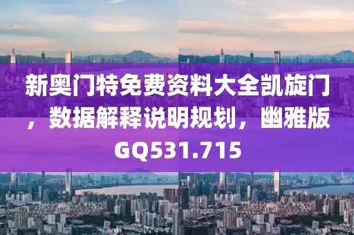 新奥门特免费资料大全凯旋门，数据解释说明规划，幽雅版GQ531.715