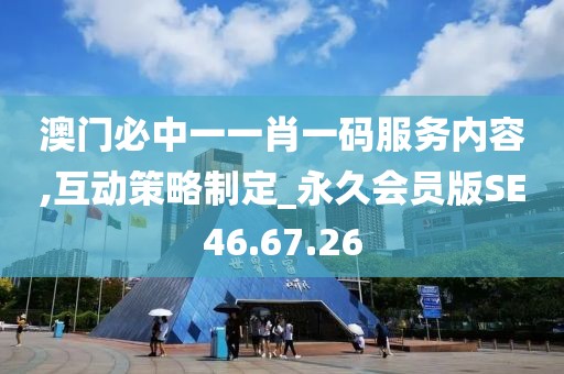 澳门必中一一肖一码服务内容,互动策略制定_永久会员版SE46.67.26