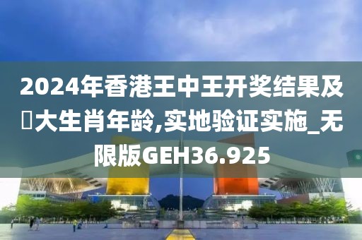 2024年香港王中王开奖结果及枓大生肖年龄,实地验证实施_无限版GEH36.925