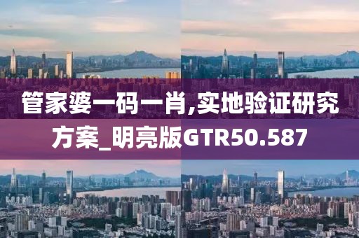 管家婆一码一肖,实地验证研究方案_明亮版GTR50.587
