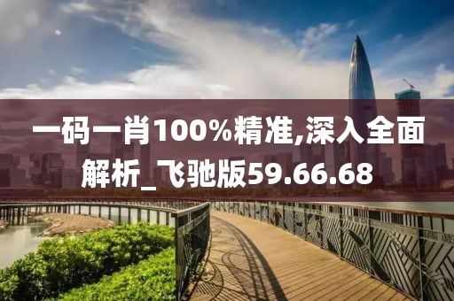 一码一肖100%精准,深入全面解析_飞驰版59.66.68