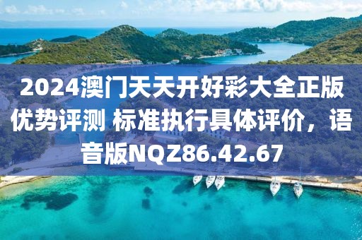 2024澳门天天开好彩大全正版优势评测 标准执行具体评价，语音版NQZ86.42.67