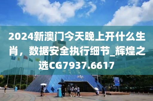 2024新澳门今天晚上开什么生肖，数据安全执行细节_辉煌之选CG7937.6617