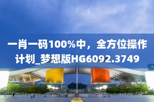 一肖一码100%中，全方位操作计划_梦想版HG6092.3749